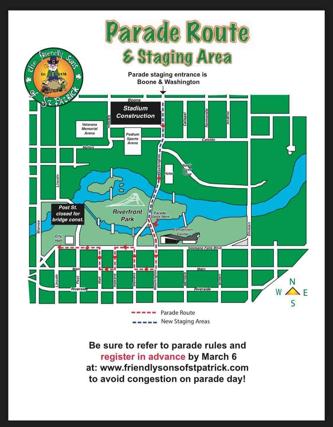 parade map